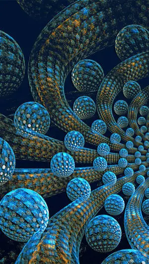 3D Abstract Iphone X Dynamic