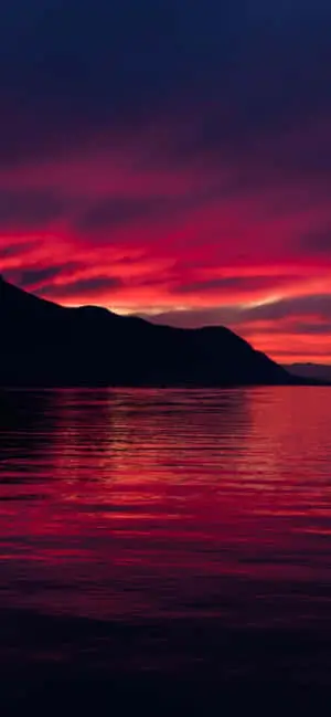 4k Iphone Red Sky Nature 