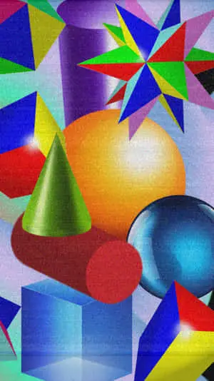 a colorful abstract painting