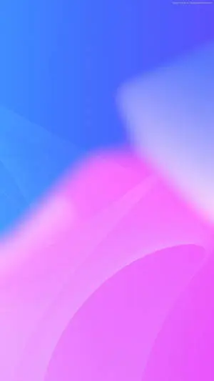 Graceful Interplay of Pink and Blue Shapes