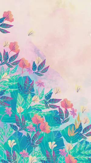 Aesthetic Plant Art Iphone