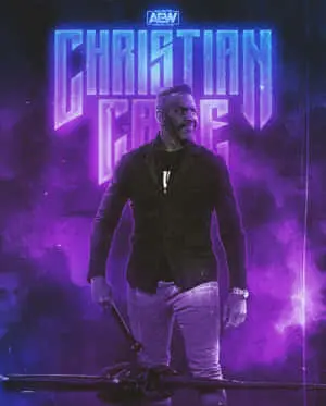 AEW Christian Cage Cartoon