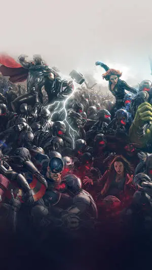 Avengers Heroes Art Iphone