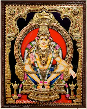 Ayyappan Intricate Art