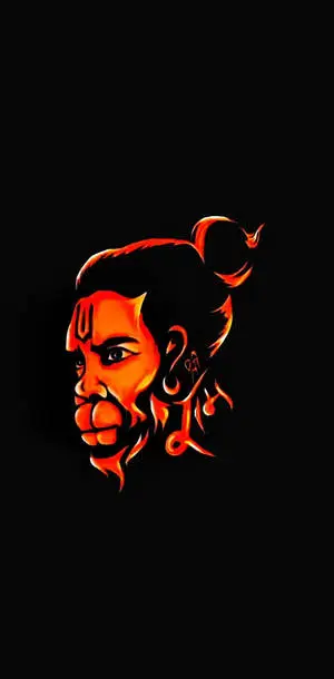 Bajrang Dal Lord Hanuman HD Portrait