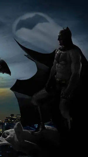 Batman Stepping Out A Bat iPhone X