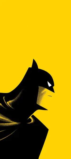 Batman The Animated Series Iphone Yellow Aesthetic