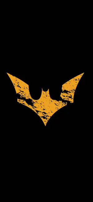 Batman Yellow Logo iPhone X