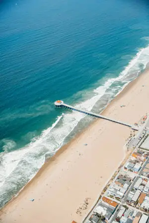 Beach Wave iPhone And Pier