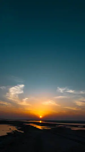 Beautiful IPhone Sunrise Over Beach