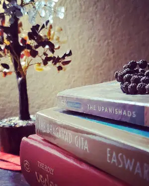 Bhagavad Gita With Upanishads And Holy Vedas Book