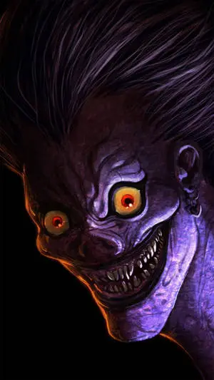 Big Eyed Ryuk Death Note iPhone