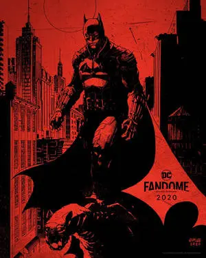 Black And Red Batman Arkham Knight iPhone