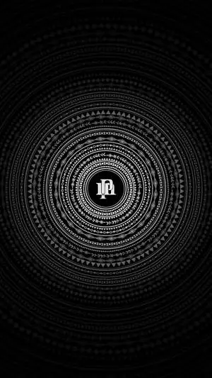 Black And White iPhone Dark Circle