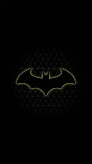 Black And Yellow Batman Dark iPhone