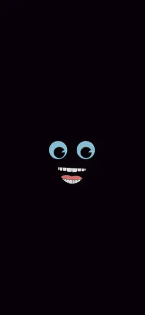 Black Baby Smiling Joyfully