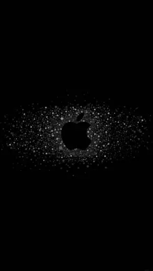 Black IPhone Apple Logo