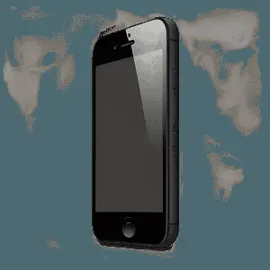 Black iPhone Mockup PNG 05252024