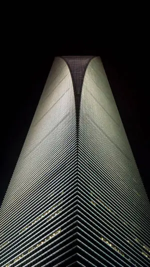 Black IPhone Shanghai Tower