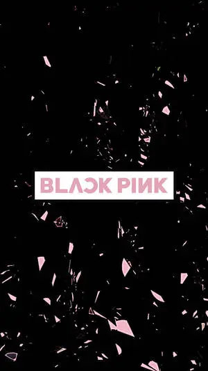 Blackpink Logo In Pink and White