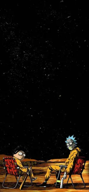 Breaking Bad Rick And Morty iPhone