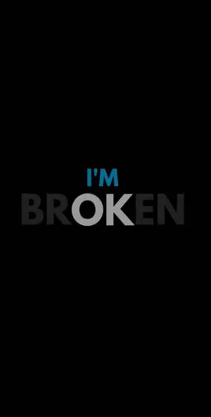 No One likes a broken heart