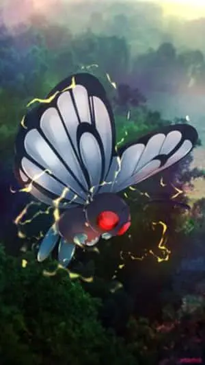 Butterfree Yellow Light Phone