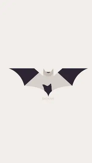 Caped Batman Logo iPhone