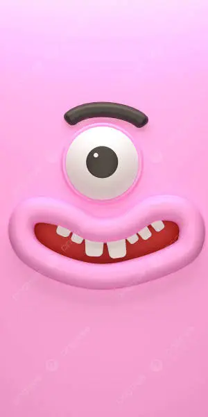  Caption: Vibrant Pink iPhone with 3D Abstract Artwork 