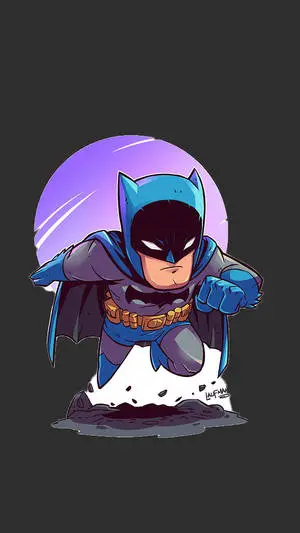Chibi Batman Arkham Knight iPhone