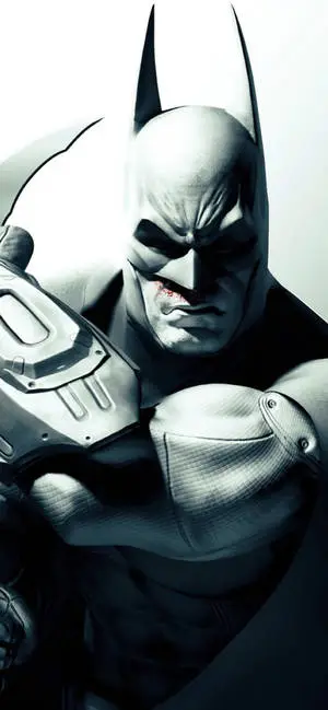 Close-up Of Batman Arkham iPhone