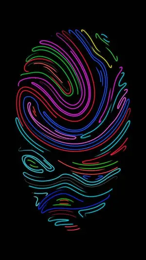 Colorful Fingerprint Phone