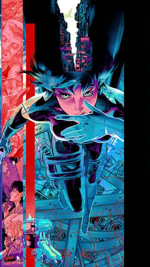 Cool Anime Phone Ghost In The Shell Abstract