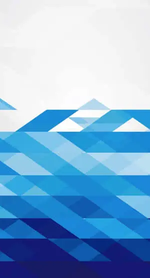 blue abstract background with triangles