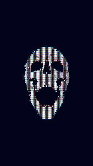 Cool, Simple Abstract Skull 