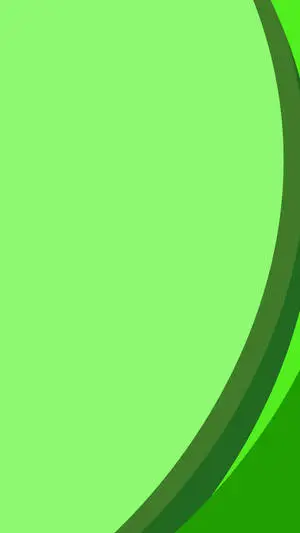 Cool Super Light Green Phone