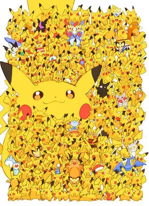 Countless Pikachu iPhone