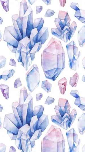 Adorable assortment of illustrations for an iPhone background