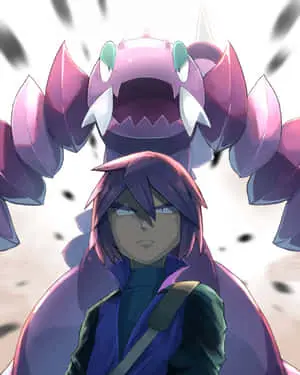 Drapion Behind Trainer