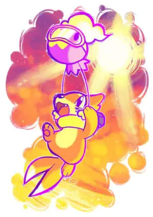 Drifblim And Fennekin