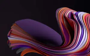 abstract abstract background with colorful wavy lines
