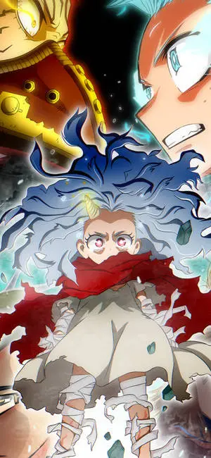 Eri-chan Overhaul And Midoriya My Hero Academia iPhone