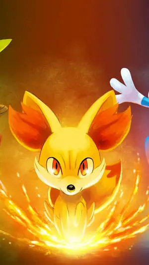 Fiery Fennekin Pokemon Iphone
