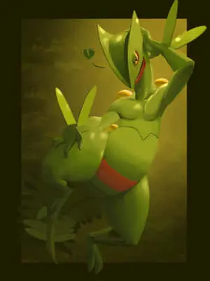 Flirty Grovyle