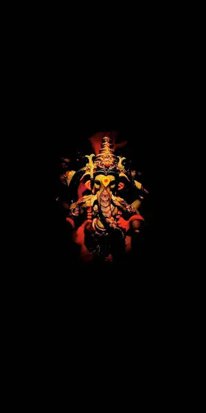 Ganesh Red Robes IPhone