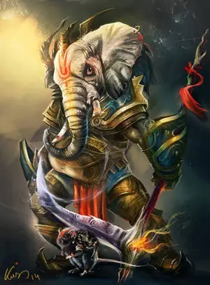 Ganesh Warrior Armor IPhone