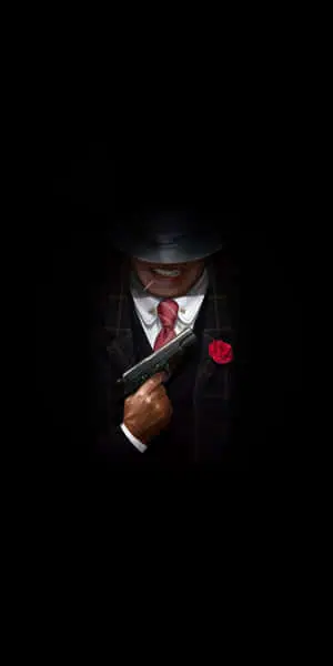 Gangsters With Guns In Formal Suit