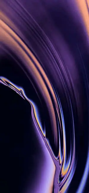 Glossy Purple iPhone X Abstract