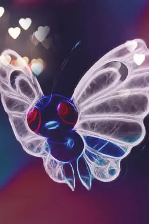 Glowing Butterfree Phone