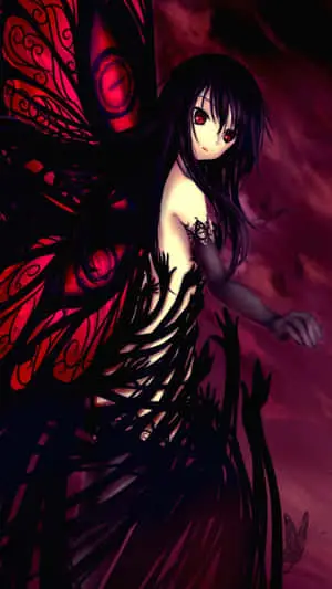 Fascinating Gothic Anime Iphone Lock Screen